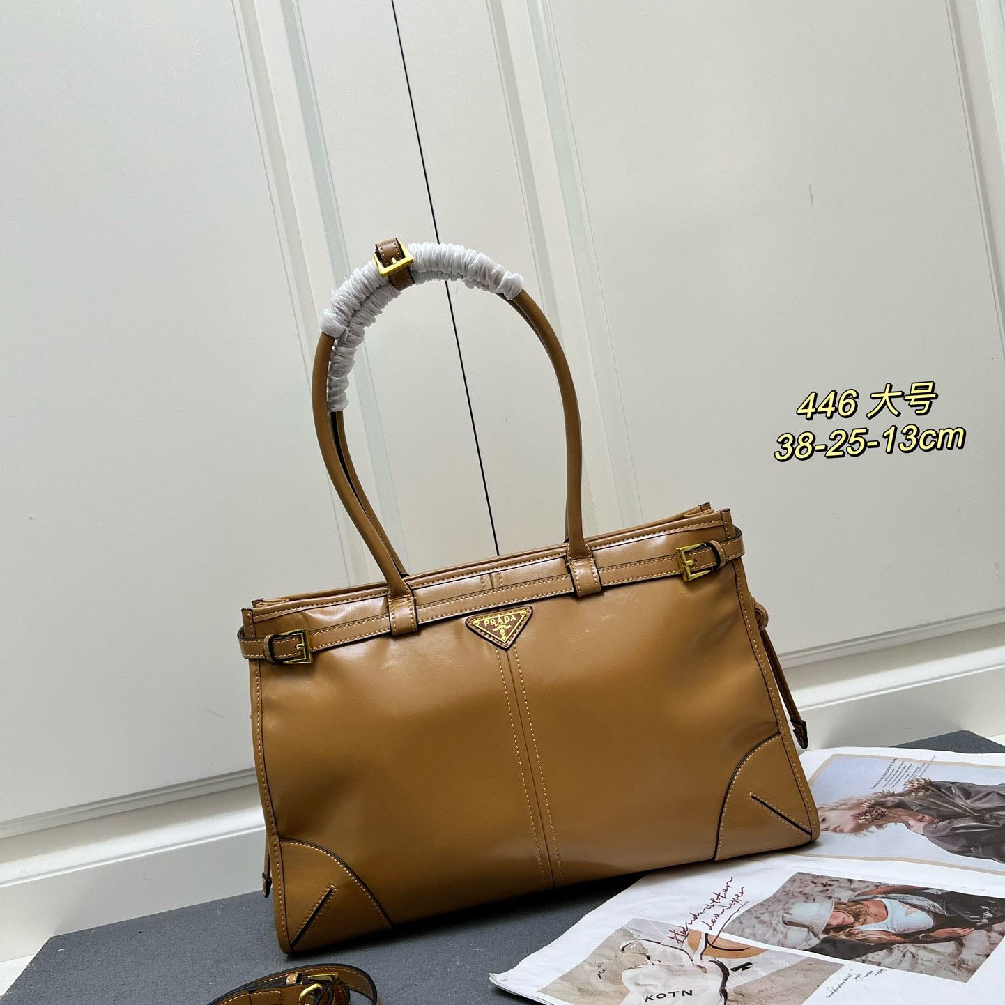 Pra*a top handle bags